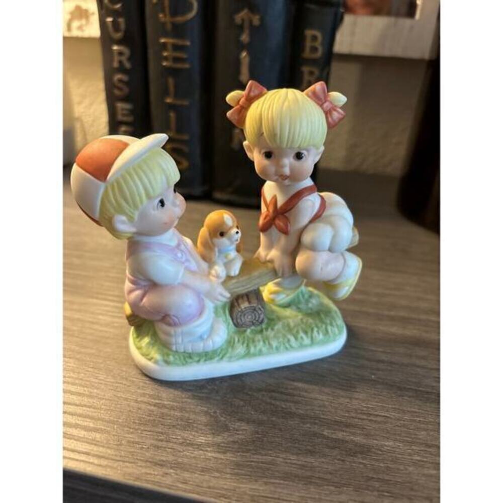 Loran‎ and Lee Teeter Totter American Heirloom Porcelain